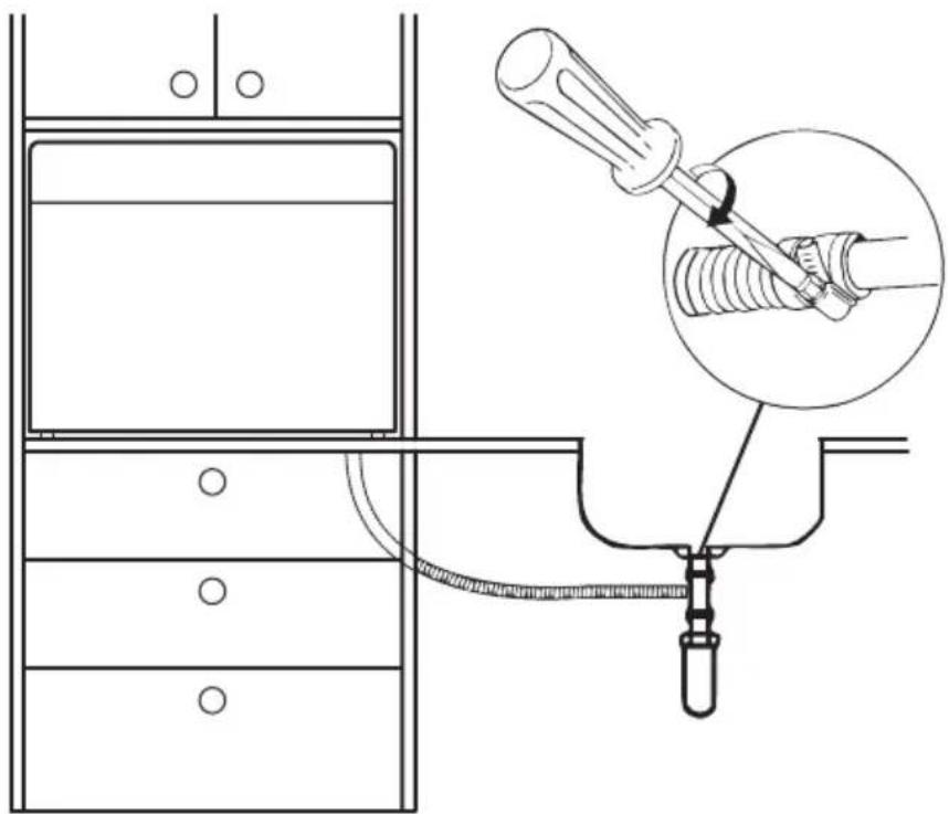 MIDEA MDWB1BL - Connection Of Drain Hoses - 2
