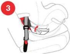 CHICCO NextFit Zip Air - INSTALL USING LATCH - 3