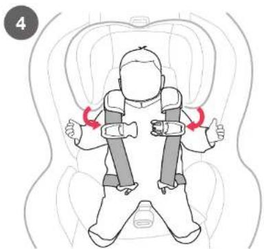 CHICCO NextFit Zip Air - WITH HARNESS - 1