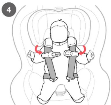 CHICCO NextFit iX Zip Air+ - WITH HARNESS - 1