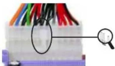 ECS RX480-A - Connecting 20/24-pin power cable - 2