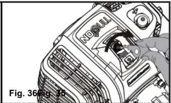 LawnMaster NPTGSS2617A - SPARK PLUG REPLACEMENT (See Figs. 33-36) - 4