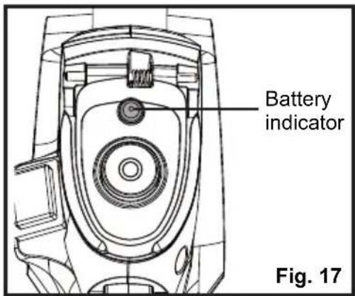 LawnMaster NPTGSS2617A - BATTERY INDICATOR (See Fig. 17) - 1
