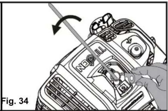 LawnMaster NPTGSS2617A - SPARK PLUG REPLACEMENT (See Figs. 33-36) - 2