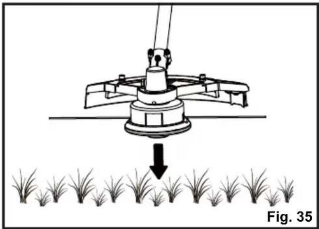 LawnMaster NPTGSP2517A - AVANCE DEL HILO (Consulte las Figura 35) - 1