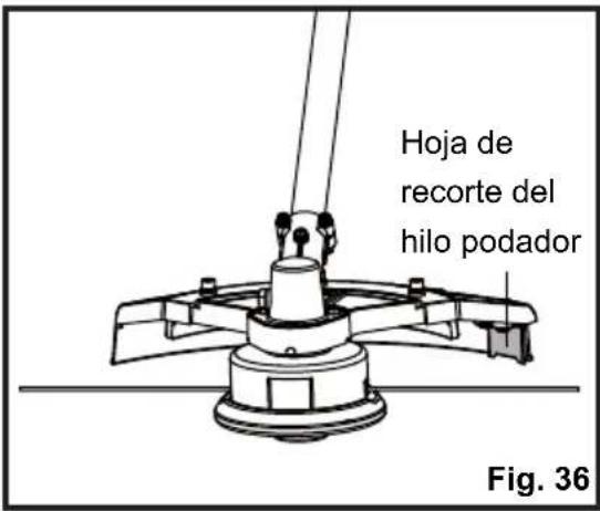 LawnMaster NPTGSP2517A - HOJA DE RECORTE (Consulte las Figura 36) - 1