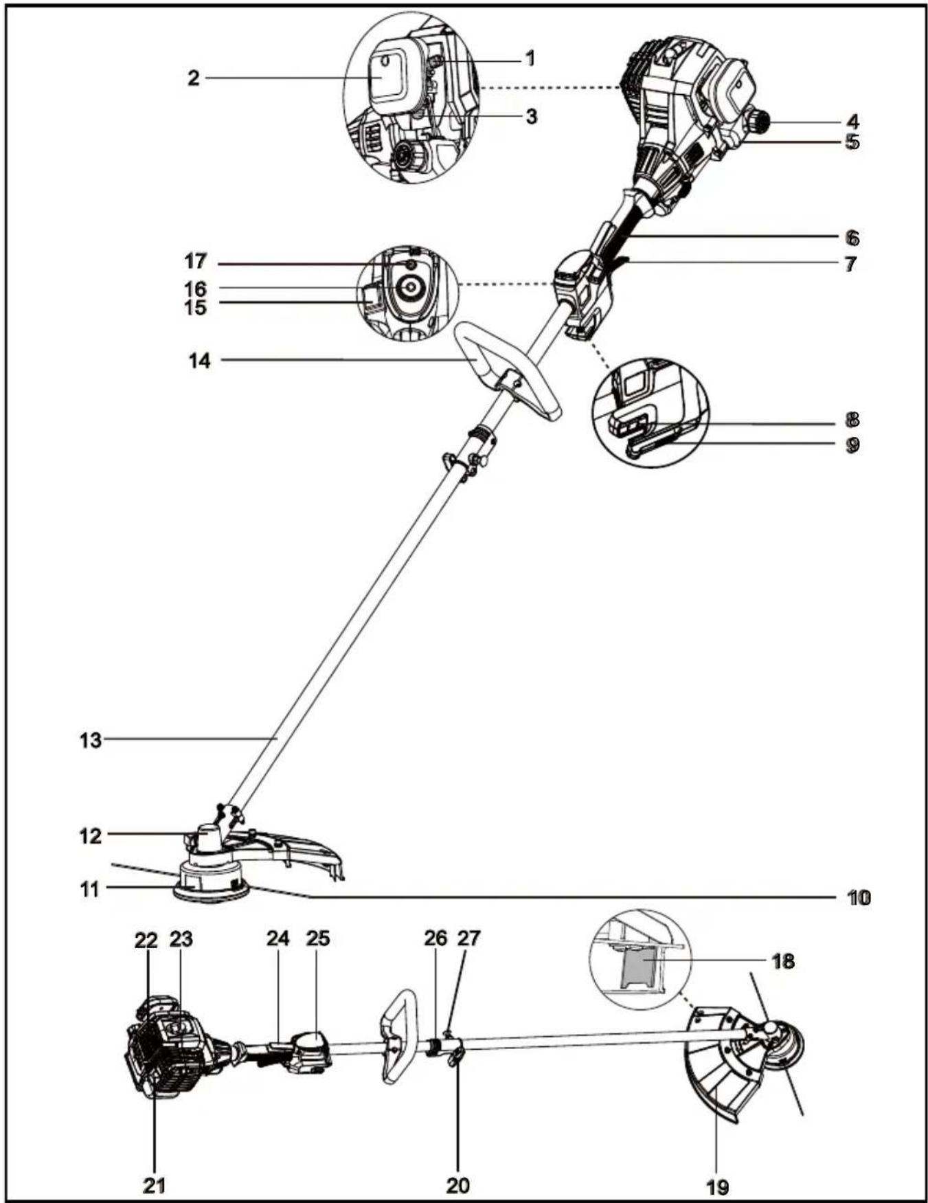 LawnMaster NPTGSP2517A - SAVE THESE INSTRUCTIONS - 19