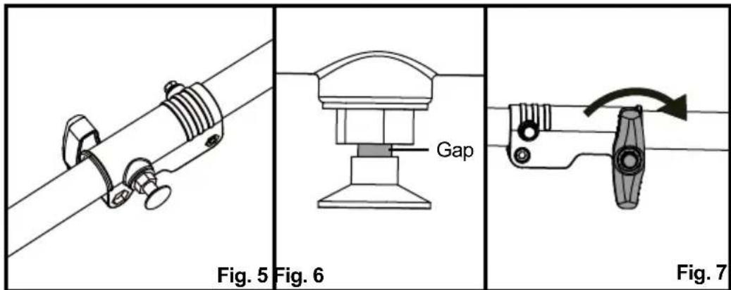 LawnMaster NPTGSP2517A - To install the shaft: - 3