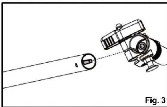 LawnMaster NPTGSP2517A - To install the shaft: - 1