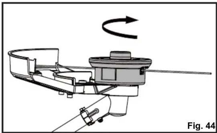 LawnMaster NPTGSP2517A - TRIMMER HEAD REPLACEMENT (See Fig. 44) - 1