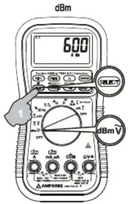 Amprobe AM-160-A - AC Voltage, DC Voltage, DC+AC Voltage, & \~ Hz Line Level Frequency - 1