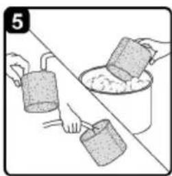 Vacmaster VH105 - INSTALLING & CLEANING FOAM WET FILTER - 5