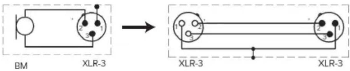 Oktava MD-305 - MICROPHONE CONNECTION - 1