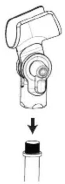 Oktava MD-305 - УСТАНОВКА МИКРОФОНА В ДЕРЖАТЕЛЬ - 1