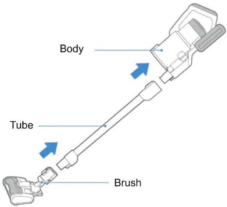 Body Tube Brush