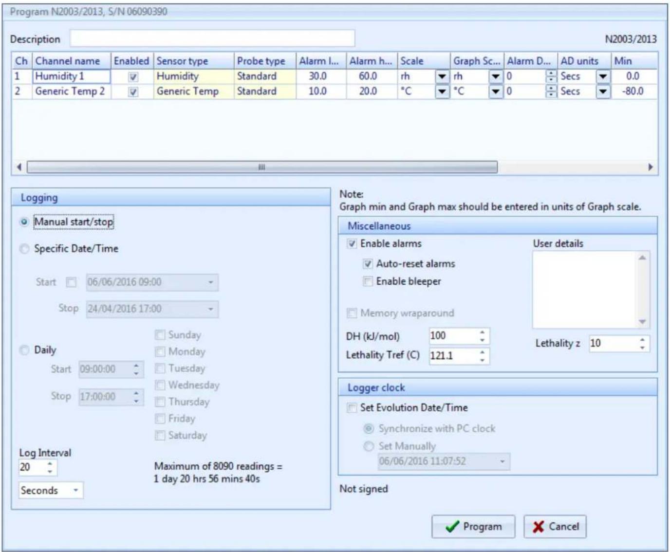 Comark EVTCRU - Quick Program - 2