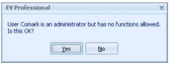 Comark EVTCRU - First Administrator - 2