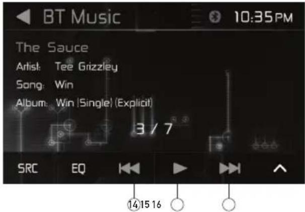 BT Music 10:35PM The Sauce Artist: Tee Grizzly Song: Win Album: Win (Single) (Explicit) 3 / 7 SRC EQ 14 15 16