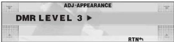 ADJ-APPEARANCE DMR LEVEL 3 ► RTN+