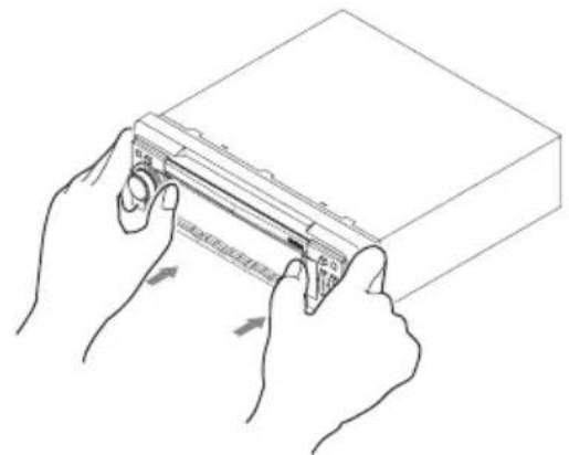 CLARION DXZ865MP - Attaching the DCP - 1