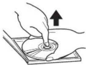 CLARION DB355MP - HANDLING COMPACT DISCS - 1