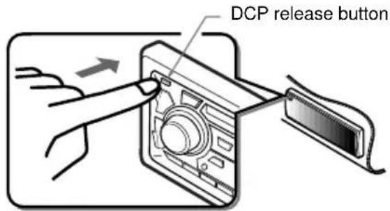 DCP release button