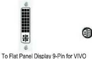 To Flat Panel Display 9-Pin for VIVO