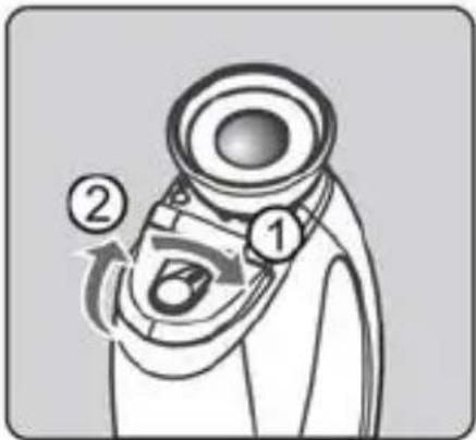 Carson Aura Plus NV-250 - Installing the batteries - 1