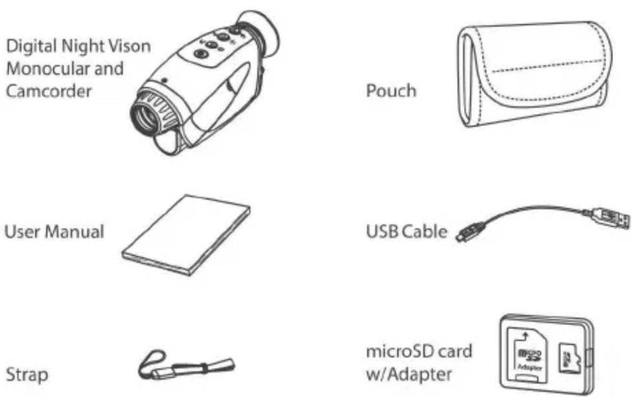 Carson Aura Plus NV-250 - Package contents - 1