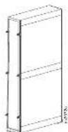APC ACCS2005 - Install Air Containment Kit Mounting Screws - 1