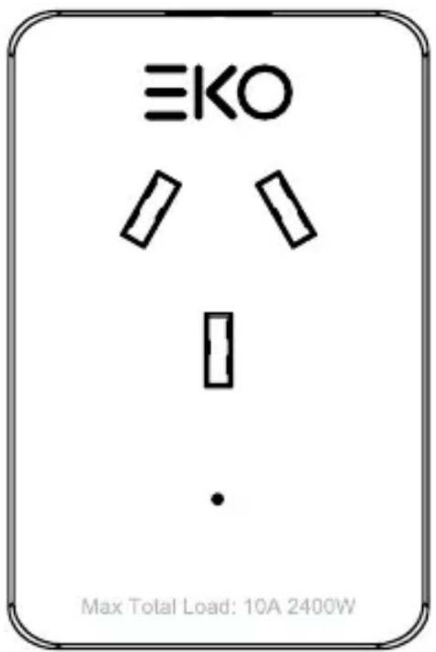 EKO Max Total Load: 10A 2400W