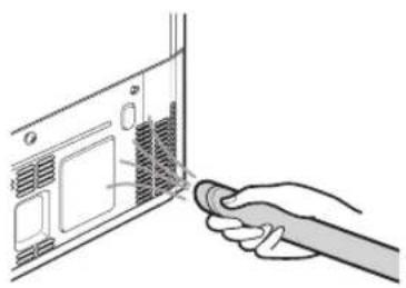 LG GC-B257SEZV - Cleaning the Condenser Cover - 1