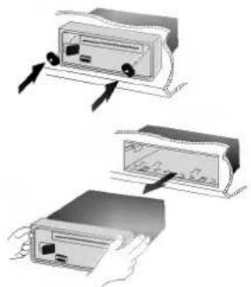 LG TCH-600 - When removing the unit from the installation sleeve - 1