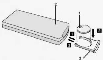 Diagram of a device with labeled parts and directional arrows indicating movement or assembly.
