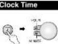 LG TCC-9420 - Setting the Clock Time - 1