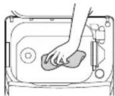 LG WW172EP - CAUTION-Avoid touching any interconnecting part inside water tank. It may cause damage to the product. - 1