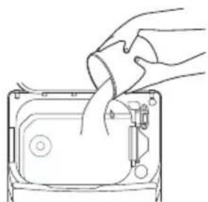 LG WW172EP - ⚠ WARNING- Take care of water spattering, it may cause electric shock. - 1