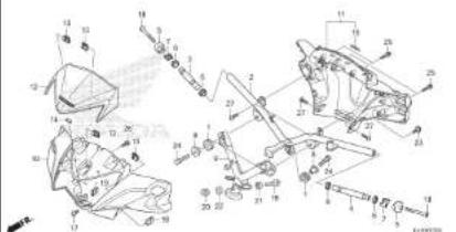 Honda Supra X (2022) - • Pelepasan/Pemasangan - 23