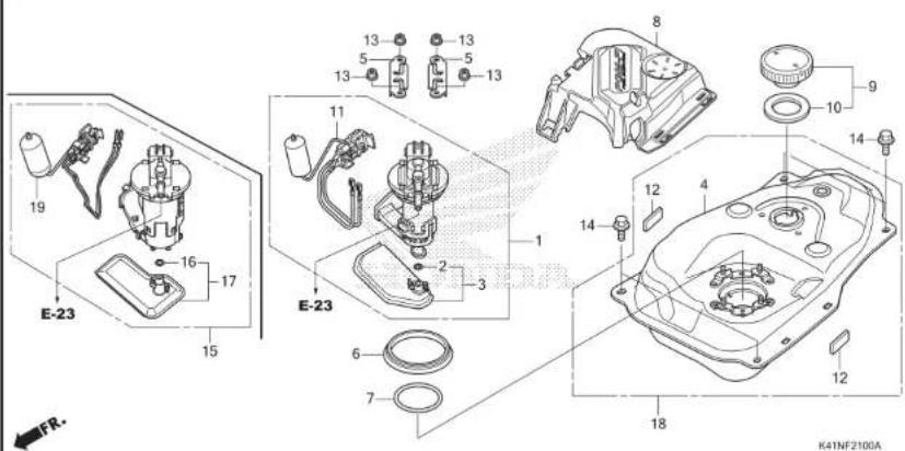 Honda Supra X (2022) - • Pelepasan/Pemasangan - 136