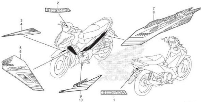 Honda Supra X (2022) - • Pelepasan/Pemasangan - 184