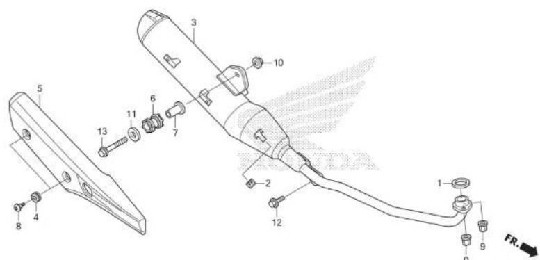 Honda Supra X (2022) - • Pelepasan/Pemasangan - 145