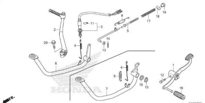 Honda Supra X (2022) - • Pelepasan/Pemasangan - 146