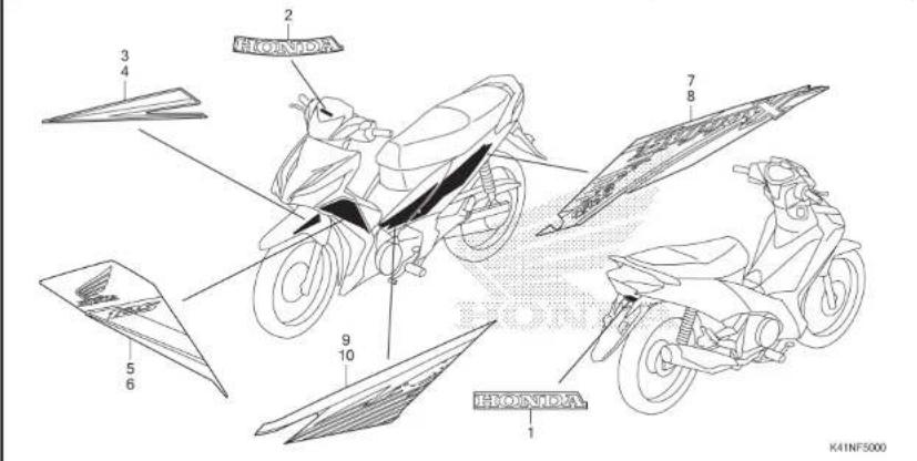 Honda Supra X (2022) - • Pelepasan/Pemasangan - 183