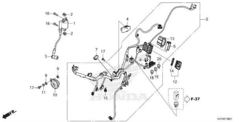 Honda Supra X (2022) - • Pelepasan/Pemasangan - 170