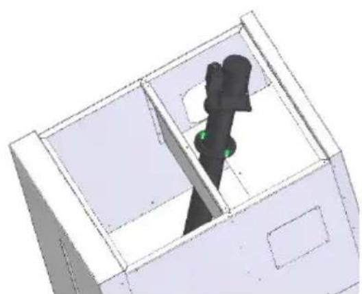 Baxi CBP Matic 18 - Instalación del silo a la izquierda de la caldera - 3