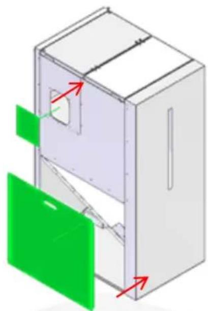 Baxi CBP Matic 18 - Installing the storage unit on the left side of the boiler - 20