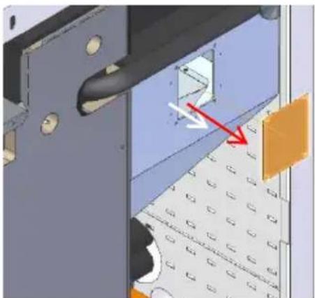 Baxi CBP Matic 18 - Installing the storage unit on the right side of the boiler - 3