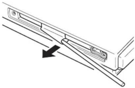 SONY HDPS-M10 - Removing the internal battery - 2