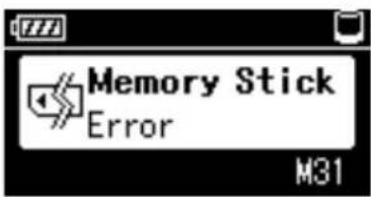 SONY HDPS-M10 - Error Messages - 4