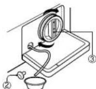 LG WD-10490SV - ■ Clean the drain pump filter - 3